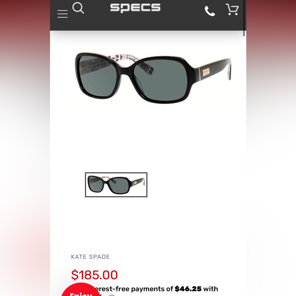 Kate Spade Akira Polarized Sunglasses